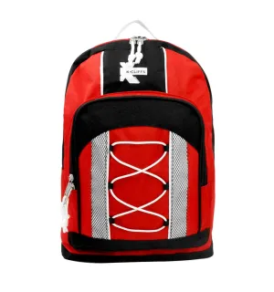 - 30 PACKS | $7.99 PER PACK ||   15" Lightweight Backpack with Bungee System Water Resistant