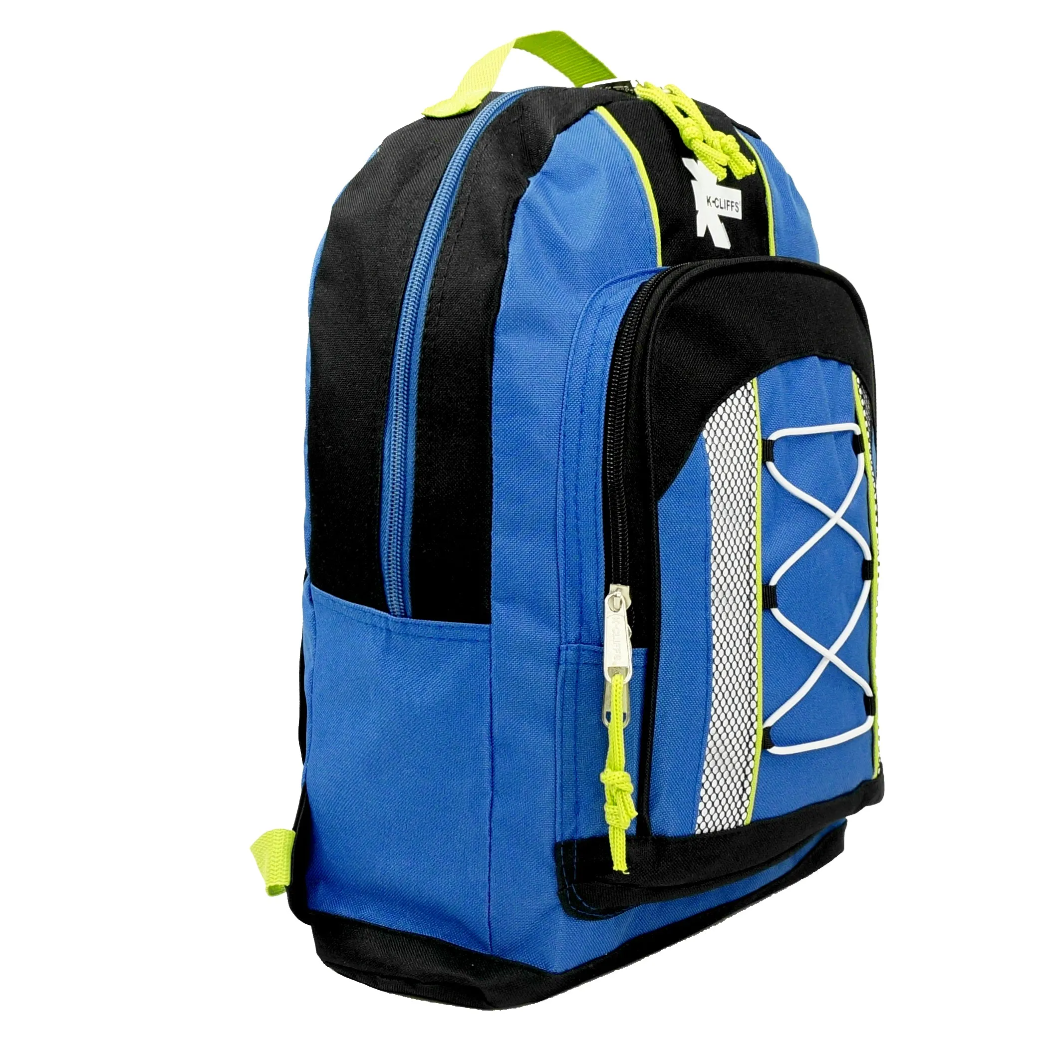 - 30 PACKS | $7.99 PER PACK ||   15" Lightweight Backpack with Bungee System Water Resistant