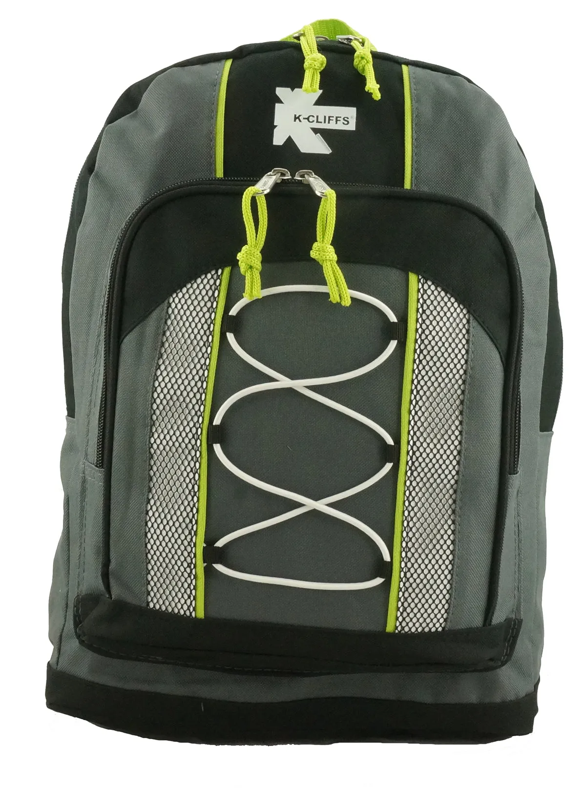 - 30 PACKS | $7.99 PER PACK ||   15" Lightweight Backpack with Bungee System Water Resistant