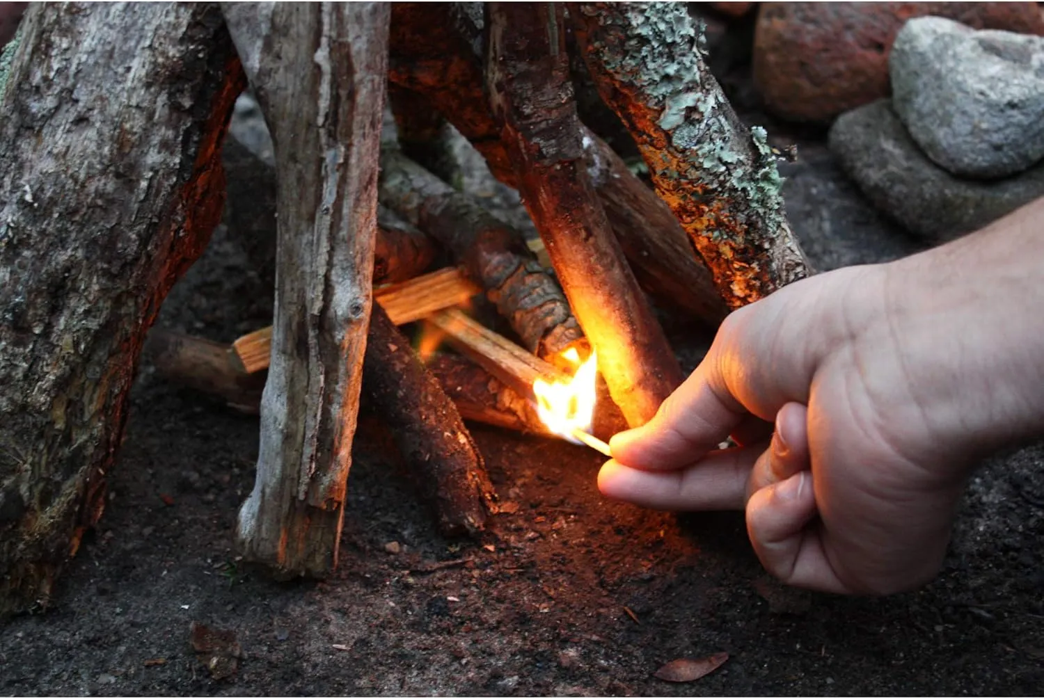 1 Pack Fatwood Fire Starter Sticks, Fireplace & Campfires, 25 Lbs