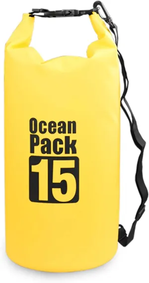 10L / 15L / 20L / 30L Waterproof Dry Backpack Water Bag Roll Sack for Kayaking Rafting Boating River King