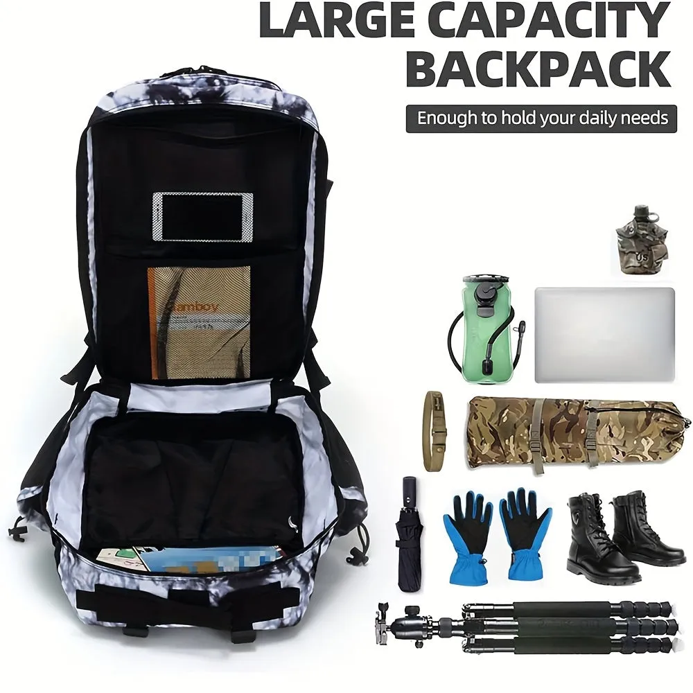 11.89-Gallon Camo Tactical Assault Backpack | Waterproof