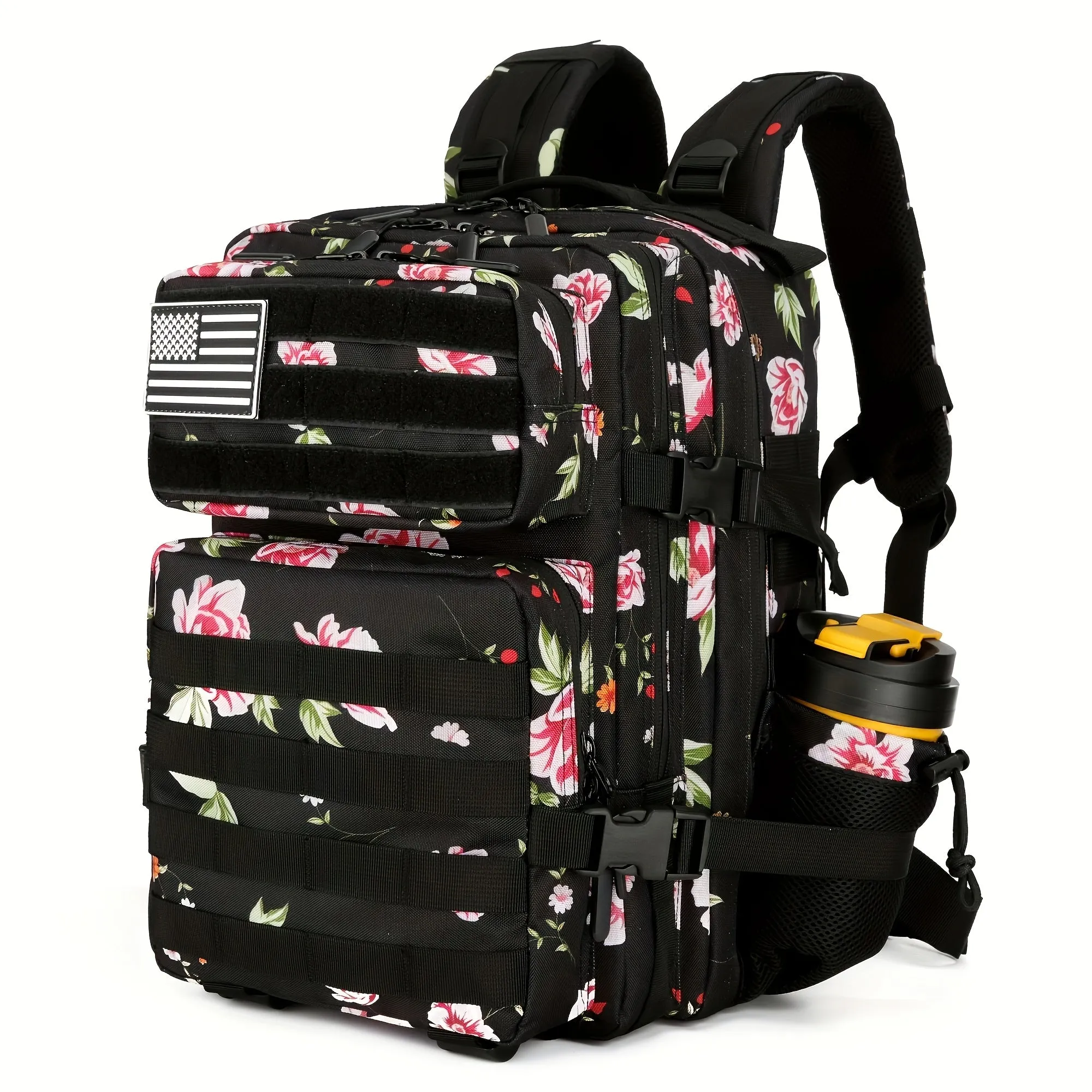 11.89-Gallon Camo Tactical Assault Backpack | Waterproof