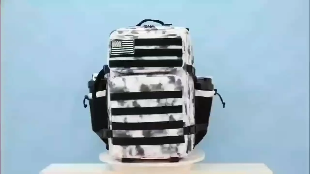 11.89-Gallon Camo Tactical Assault Backpack | Waterproof