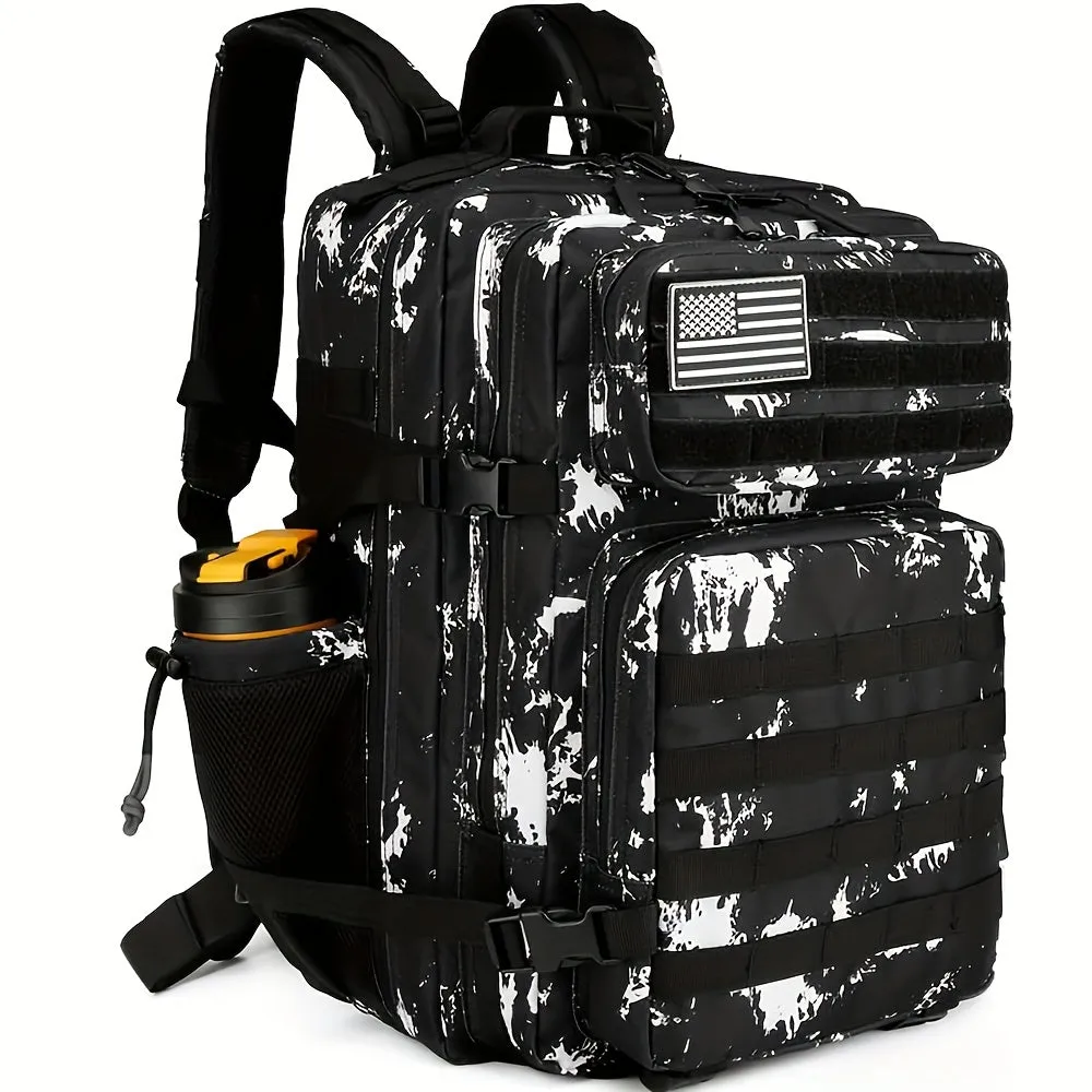 11.89-Gallon Camo Tactical Assault Backpack | Waterproof
