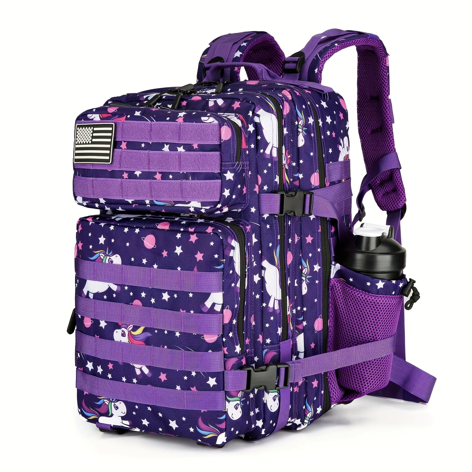 11.89-Gallon Camo Tactical Assault Backpack | Waterproof