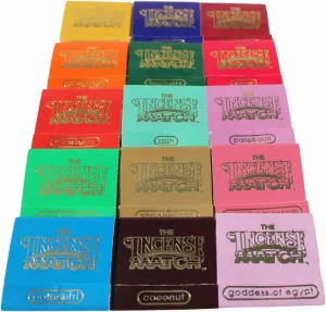 15 Pack The Incense Match: Variety Pack | Portable Air Freshener & Odor Eliminator | Scented Matches, Travel, Home & Bathroom Essential | Instant Aroma & Clean Air Anywhere! | 450 Strikes per Order