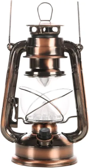 1pc Vintage Style Kerosene Lamp Hanging Lantern for Camping Brightness Outdoor Light for Tents and Emergencies