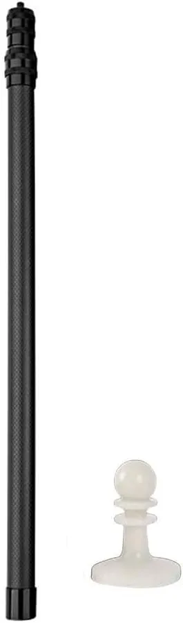 1pcs Adjustable Tarp Pole Canopy Pole, Portable Tent Poles Rods, Carbon Fiber Tarp Poles for Camping Tarps, Tent, Awnings, Shelters, Hiking(1.35 meter)