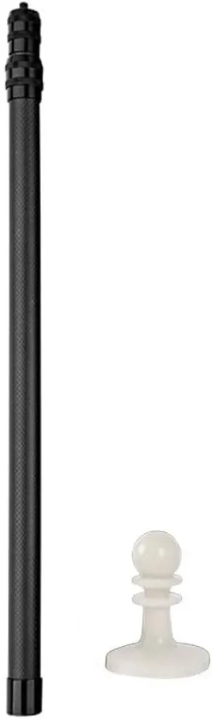 1pcs Adjustable Tarp Pole Canopy Pole, Portable Tent Poles Rods, Carbon Fiber Tarp Poles for Camping Tarps, Tent, Awnings, Shelters, Hiking(1.35 meter)