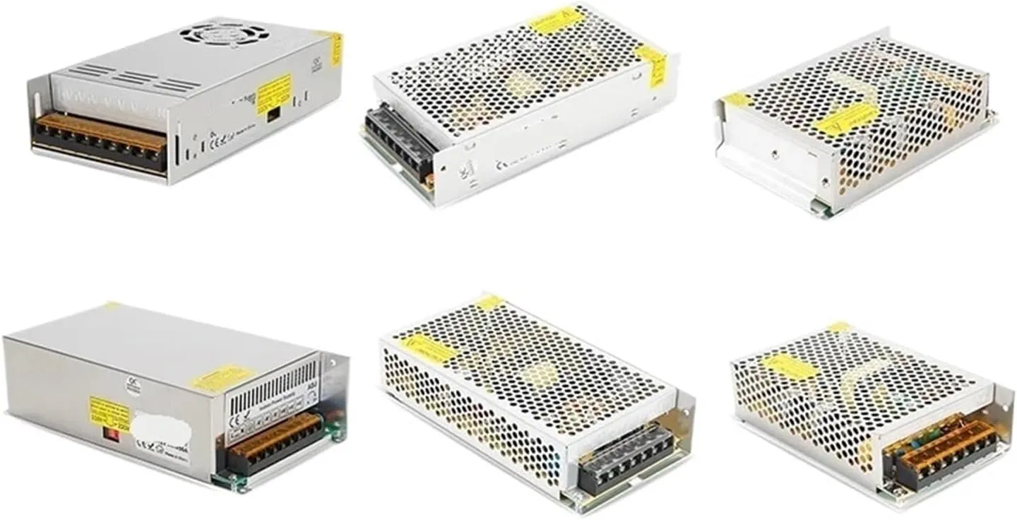 1PCS DC 12V 24V 36V 48V 60V Switching Power Supply 72W 120W 150W 200W 240W Transformer LED Drive Power Adapter(9V-72W)