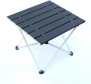 (1PCS) Lightweight Aluminum Alloy Folding Table, Portable Folding mini car Small Table, Outdoor Camping, Picnic, Tea, Barbecue Table