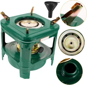 1set Portable Kerosene Camping Stove Construction for Outdoor Barbecue Control for Camping and Heating Needs Compact and Lightweight Design