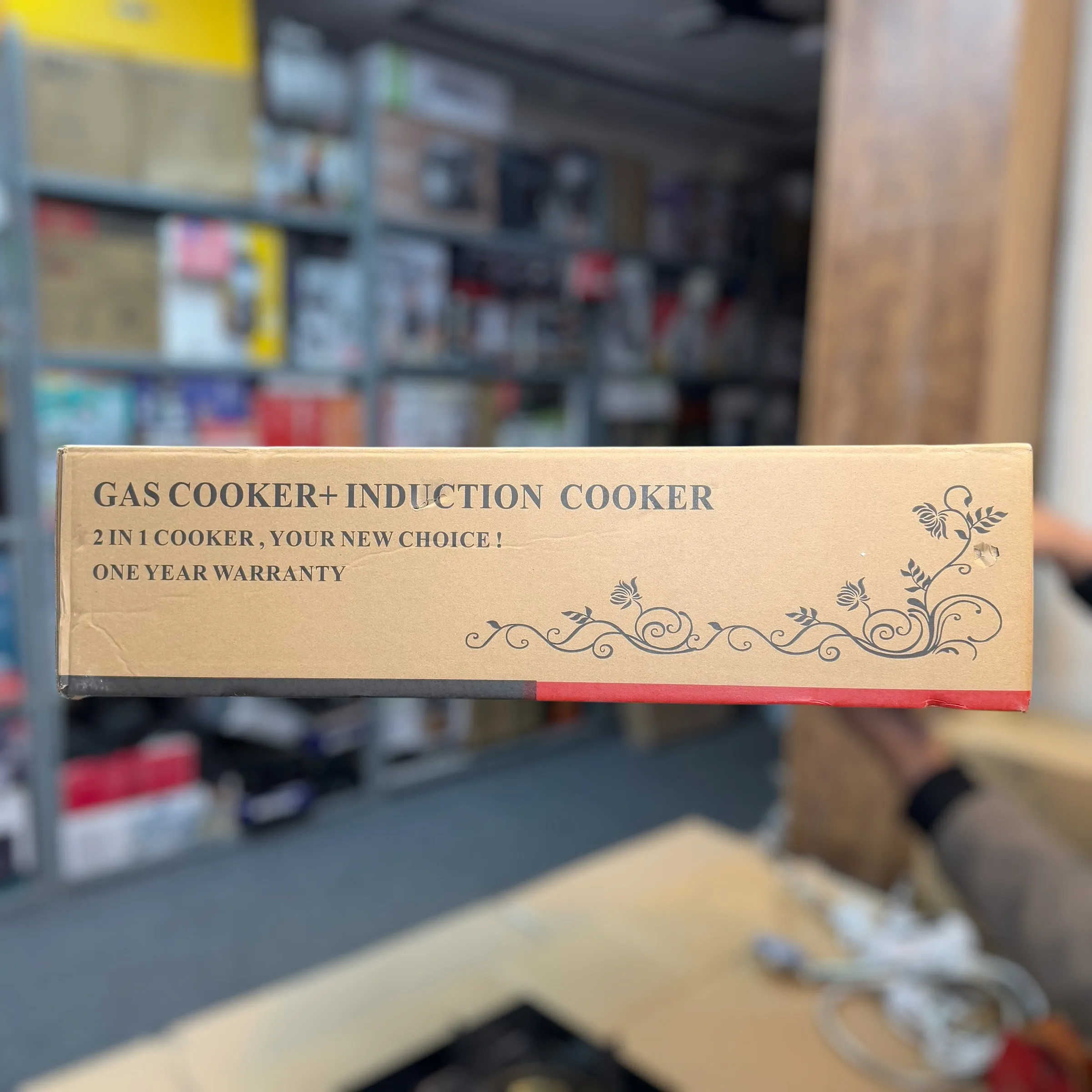 2-in-1 Gass & Induction Cooker - Lot Imported