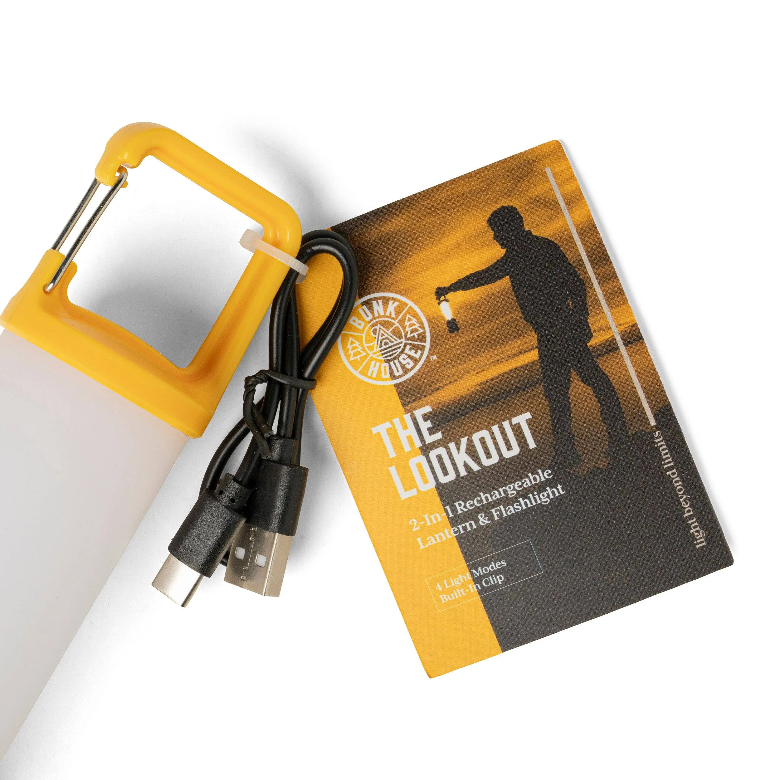 2-In-1 Rechargeable Lantern & Flashlight