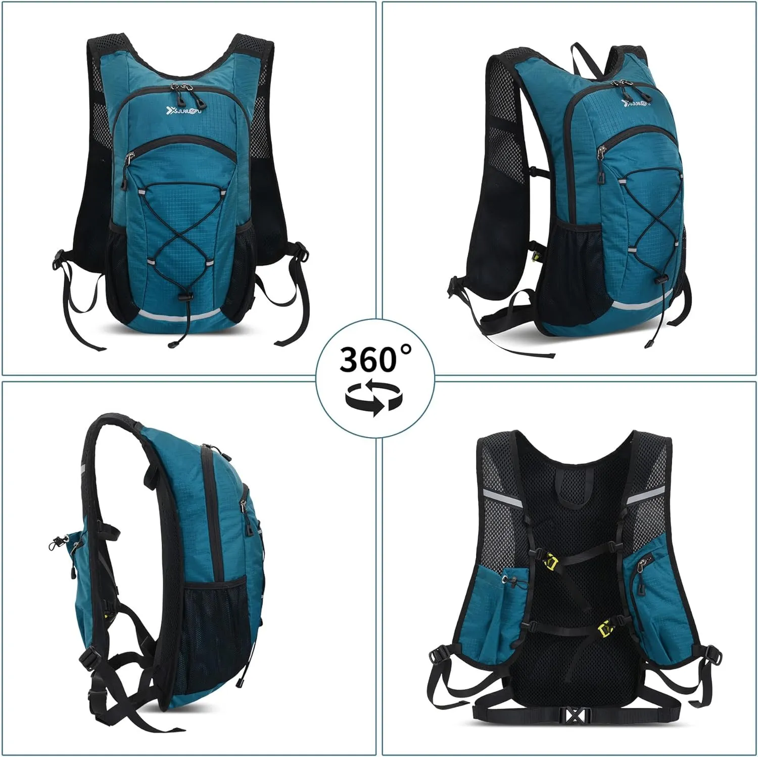 20L Ultra-Lightweight Hiking Backpack for Camping Gear Essentials | Water-Resistant Daypack Outdoor Adventures-BLUE