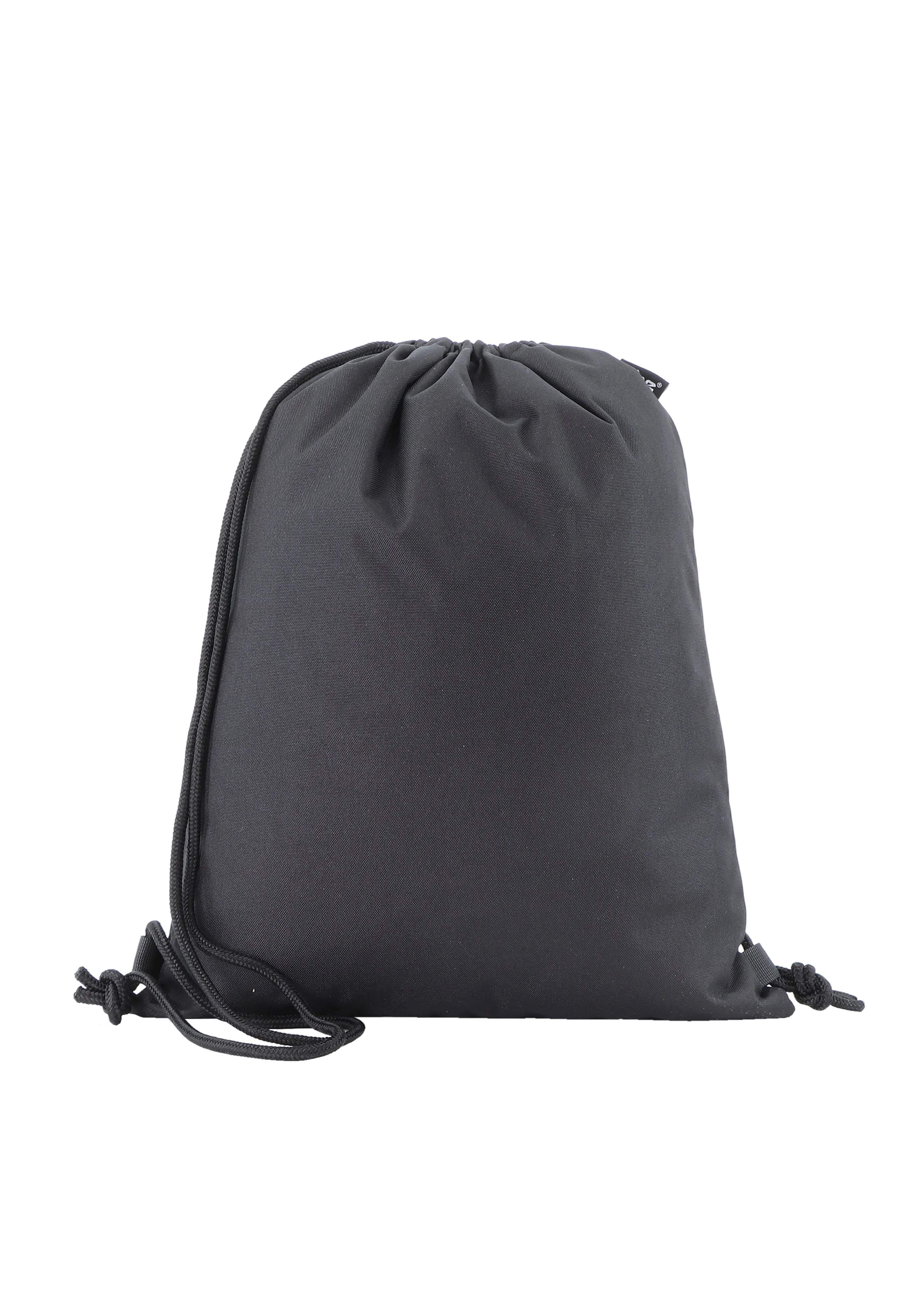 2be String Bag / Lightweight Backpack / Gym Bag Black/Grey