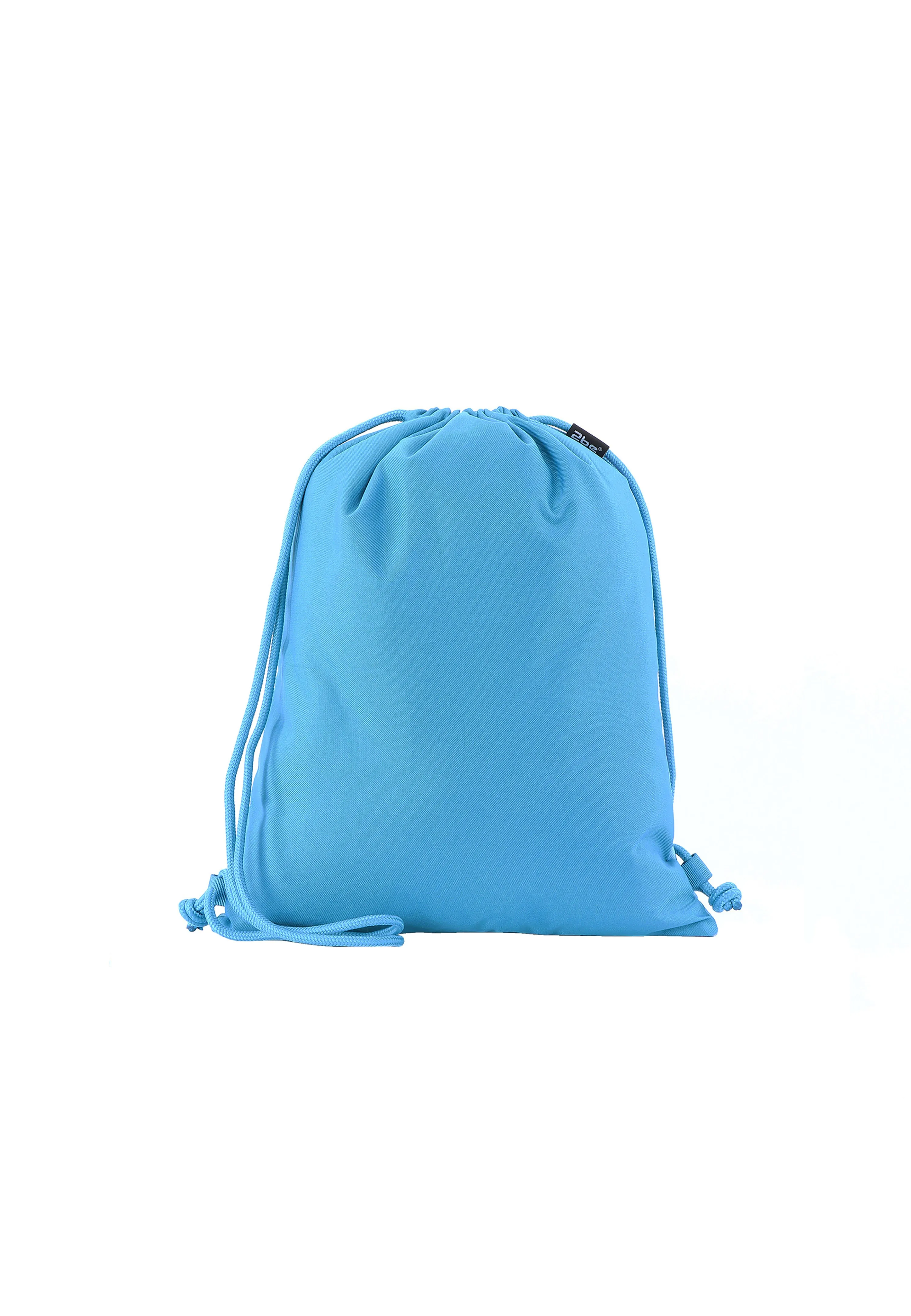 2be String Bag / Lightweight Backpack / Gym Bag Turquoise