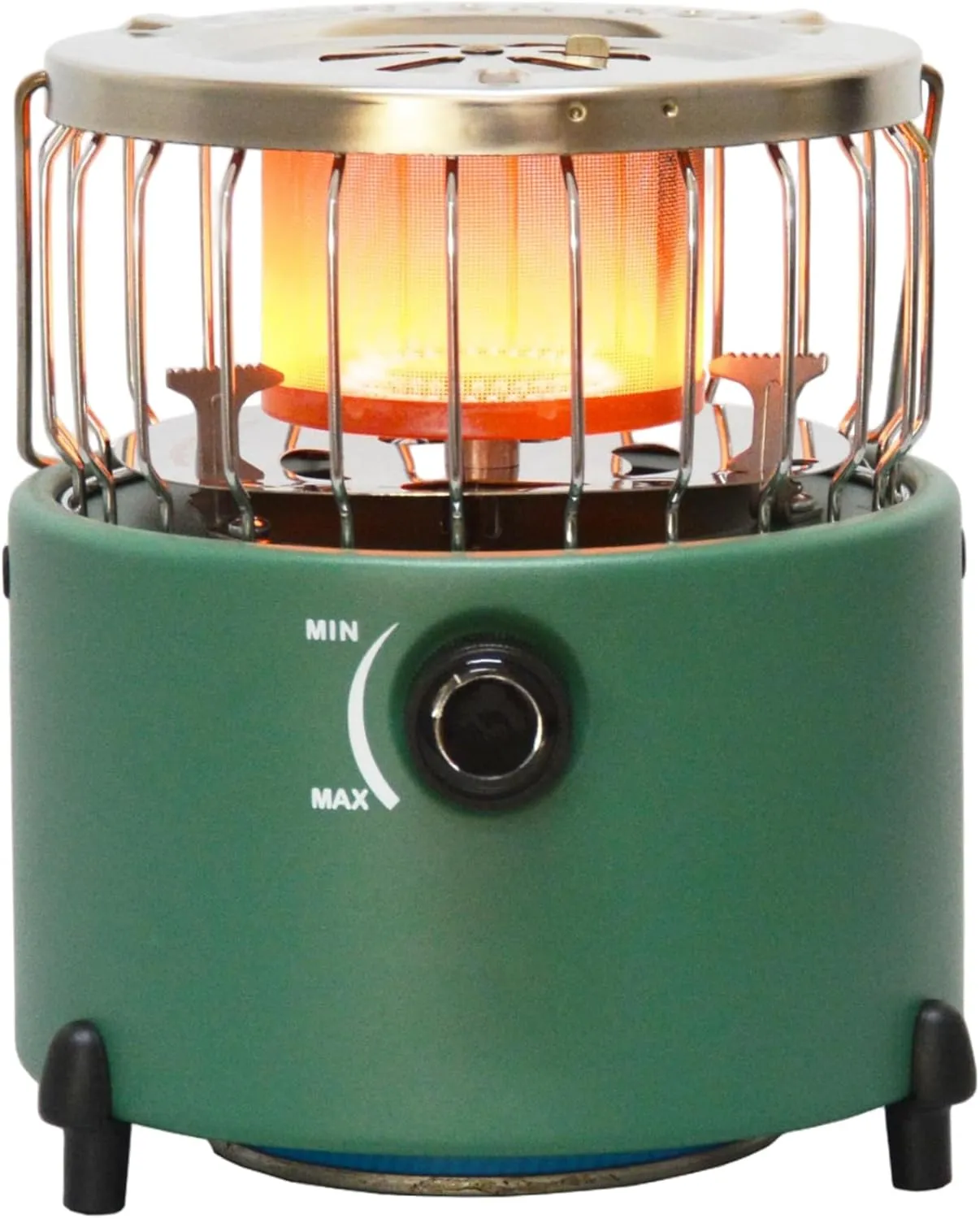 2in1 Portable Propane Heater Stove Propane Heater with Handle Adjsutable Vents and Removable Flames