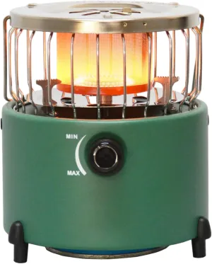 2in1 Portable Propane Heater Stove Propane Heater with Handle Adjsutable Vents and Removable Flames