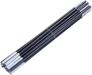 2pcs Fiberglass Tent Poles Replacement Kit for Tent 7 Sections/pcs 59x0.69x0.69cm