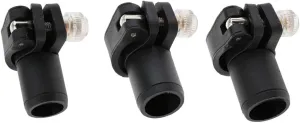 2X Plastic Hiking Pole Quick Flip Lock for Trekking Sticks, 14mm, Easy Adjustable for Outdoor Sports