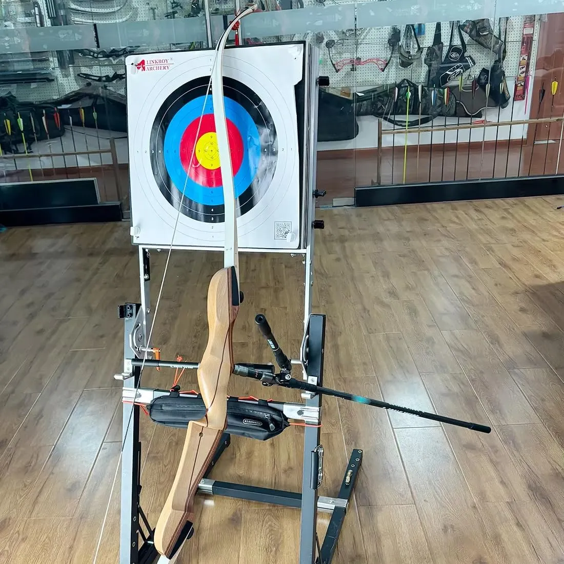3-30 Inch Archery Bow 1k Stabilizer Balance Bar Rod System Carbon Fiber Stabilizer Damping Shock Absorber for Recurve Compound Bow