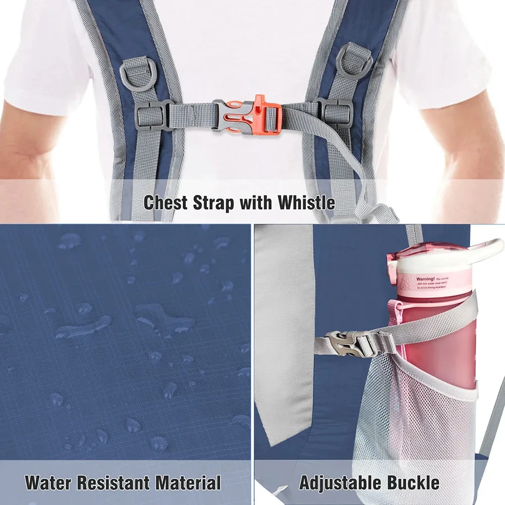 35L Ultra Packable Small Backpack - Foldable Ultralight Waterproof Hiking Travel Backpack