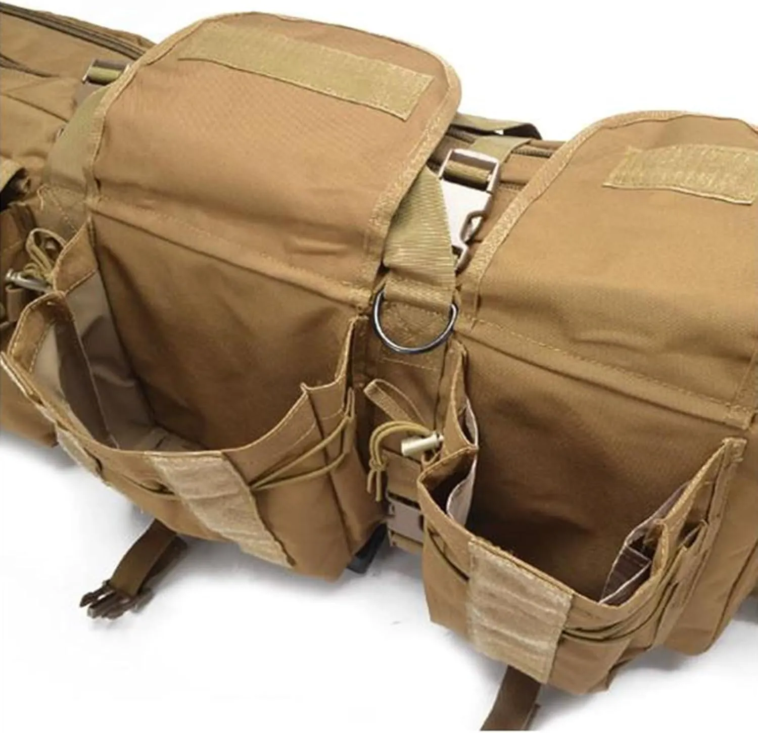 37" 42" 47" 55" Soft Double Rifle Bag, Double Rifle Case Soft Bag Gun Case, Lockable Shotgun Case with Backpack Straps, for Shooting Hunting Carrying