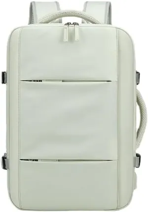 40L Extra Large Travel Backpack Expandable Airplane Approved Weekender Bag for Men and Women, Waterproof Carry On Backpack Airplanes Approved Weekender Bag (Mint green)