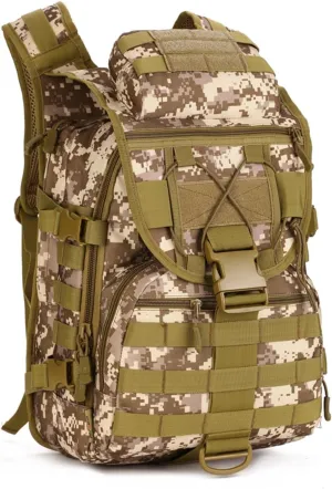 40L Tactical MOLLE Assault Pack Military Gear Rucksack Daypack Shoulder Backpack