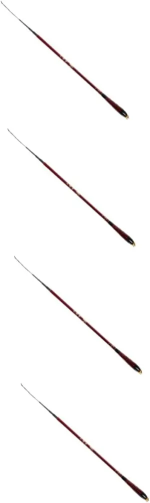 4pcs Mini Fishing Pole Collapsible Telescopic Rod Compact Travel Fishing Pole