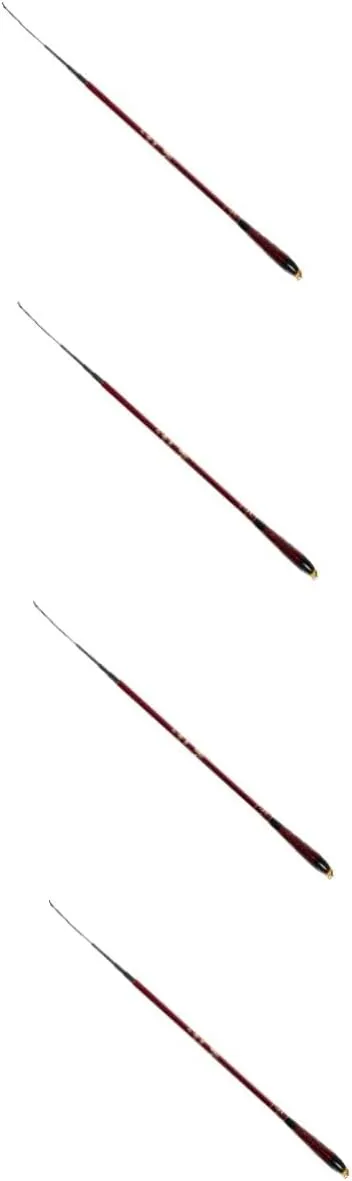 4pcs Mini Fishing Pole Collapsible Telescopic Rod Compact Travel Fishing Pole