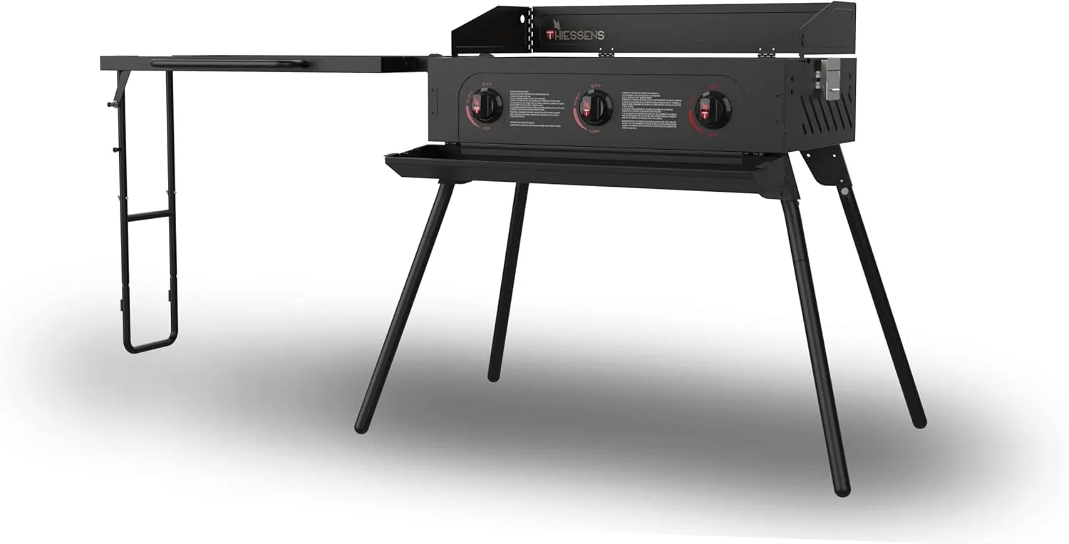58211 TH3BCMP 3 Burner Camp Stove, Black
