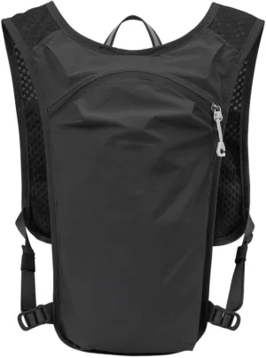 5L lightweight running backpack outdoor sports water bag backpack without water bag or water bottle,Black,One Size