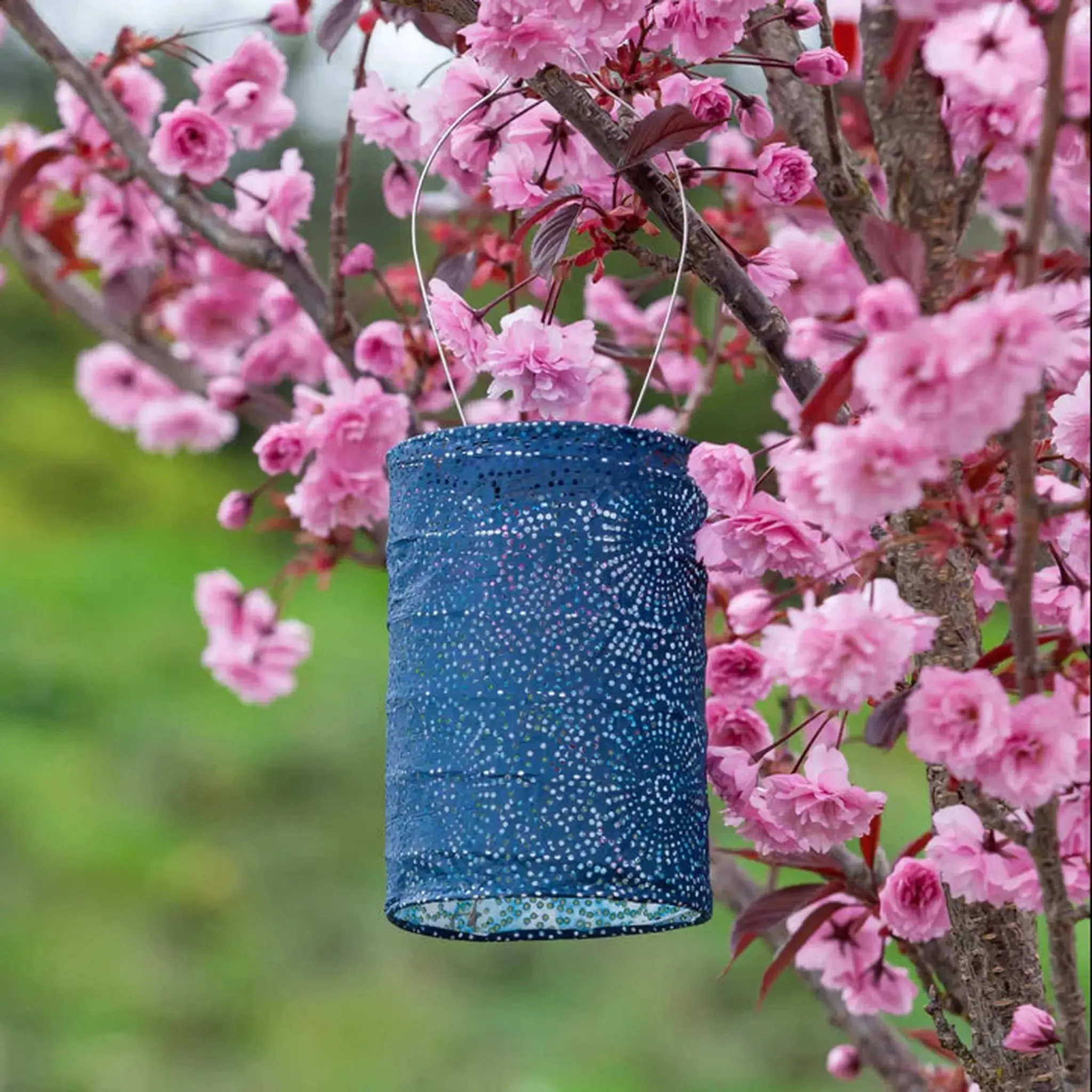 7.5" Cylinder Solar Lantern