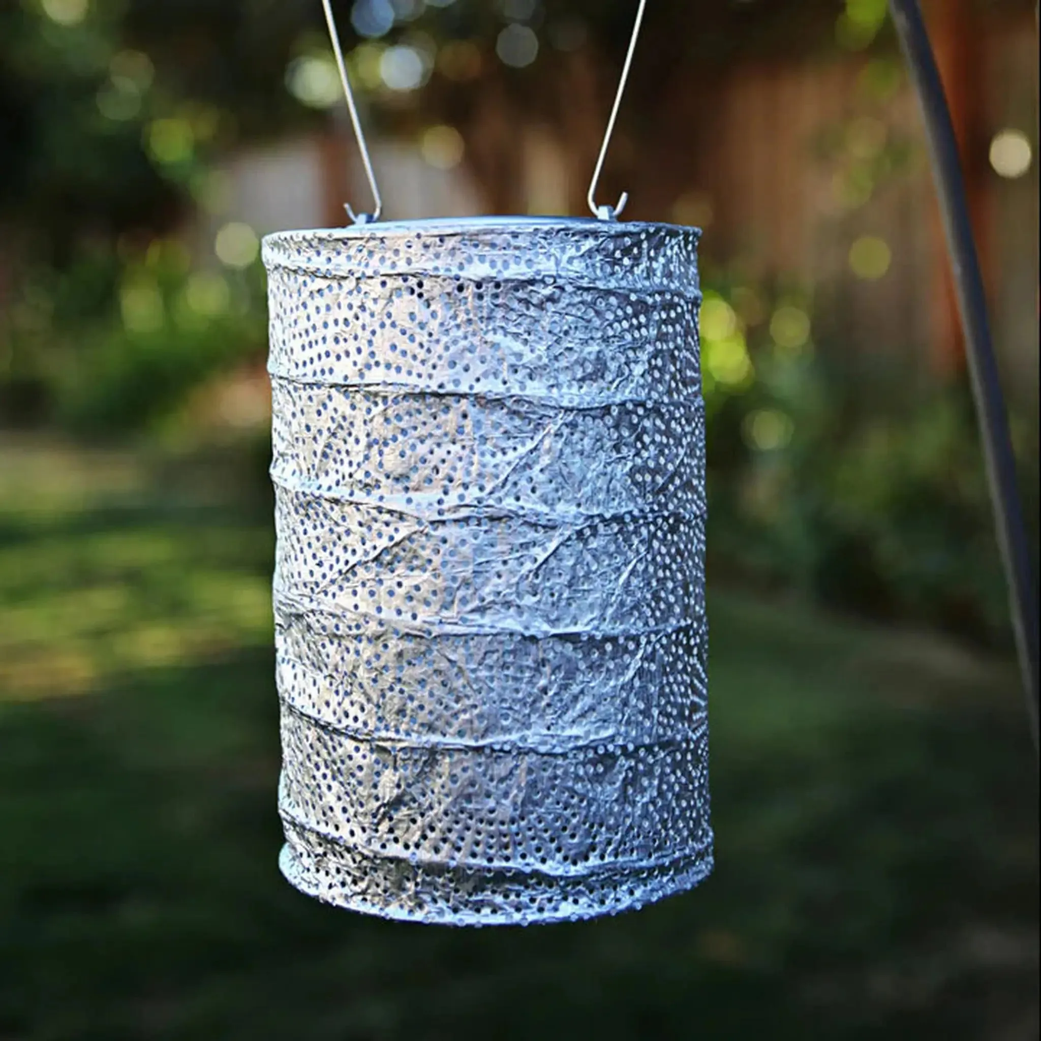 7.5" Cylinder Solar Lantern