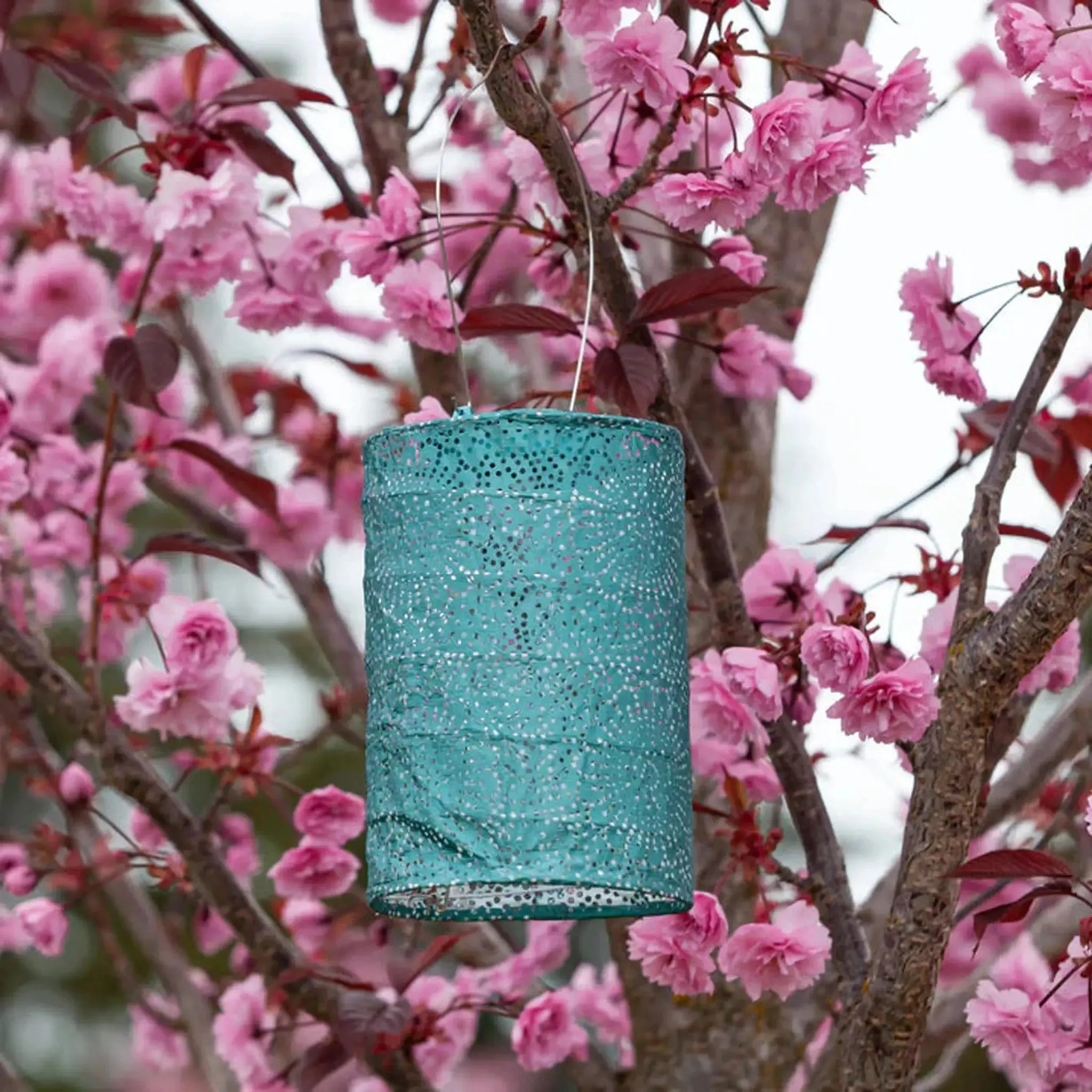 7.5" Cylinder Solar Lantern