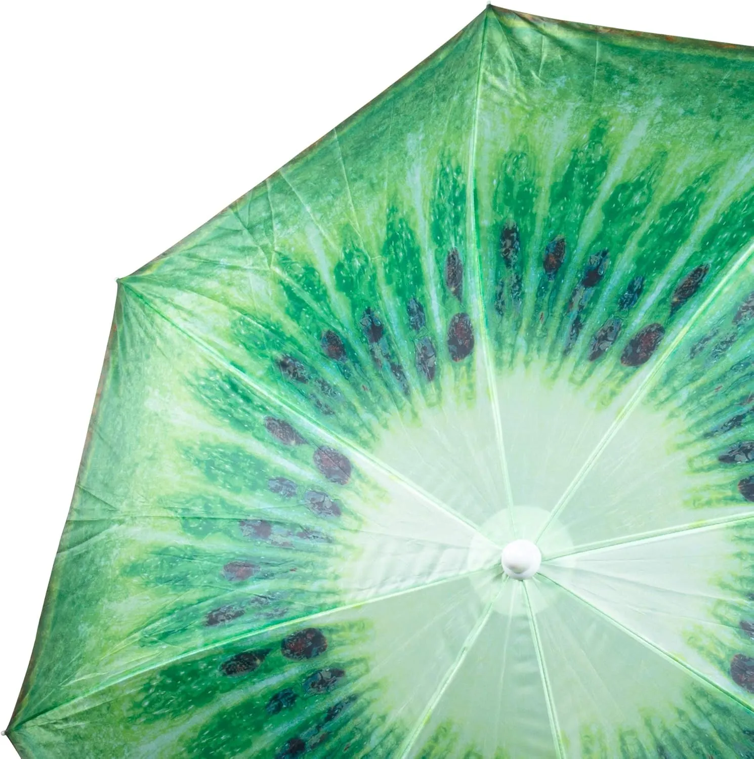 89022DC-KIWI Summer Kiwi, 72 x 62 inches Green Fruit Beach/Patio Umbrella