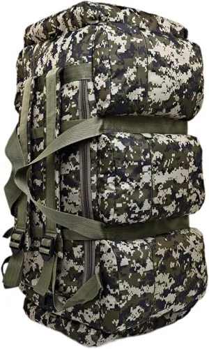 90L Waterproof Rucksack for Men, Ideal for Trekking and Outdoor Activities, Style A