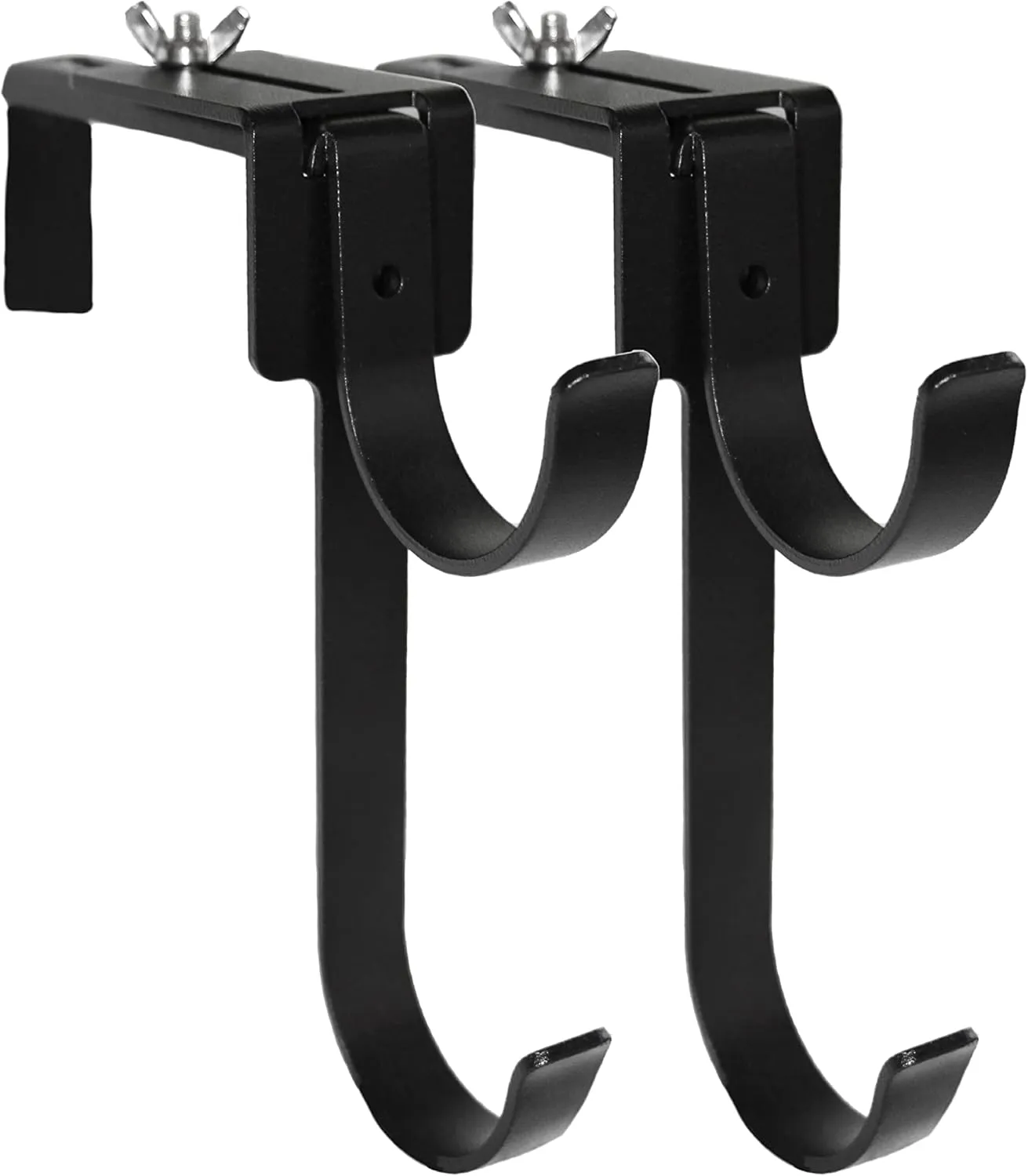Adjustable Aluminum Pool Pole Hanger/Hook, for Pool Poles, use to Hang Pool Accessories on Pool Fence/Wall, is Rust Resistant