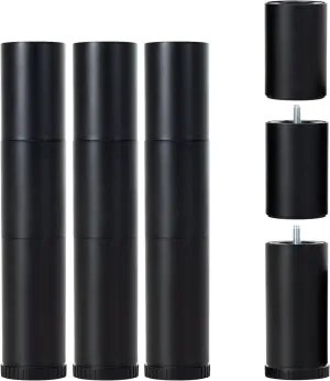 Adjustable Bed Legs Replacement for Adjustable Bed Base Frame, Different Threads Include,12 inch Screw in Legs Set of 4