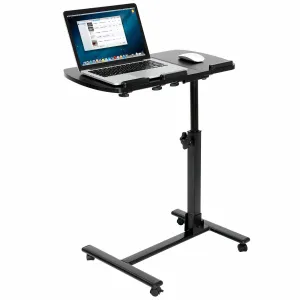 Adjustable Height Rolling Laptop Desk