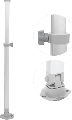 Adjustable Table Leg,510 760mm Height Adjustable Table Leg Lifting Telescopic Folding Support for RV Boat Yacht