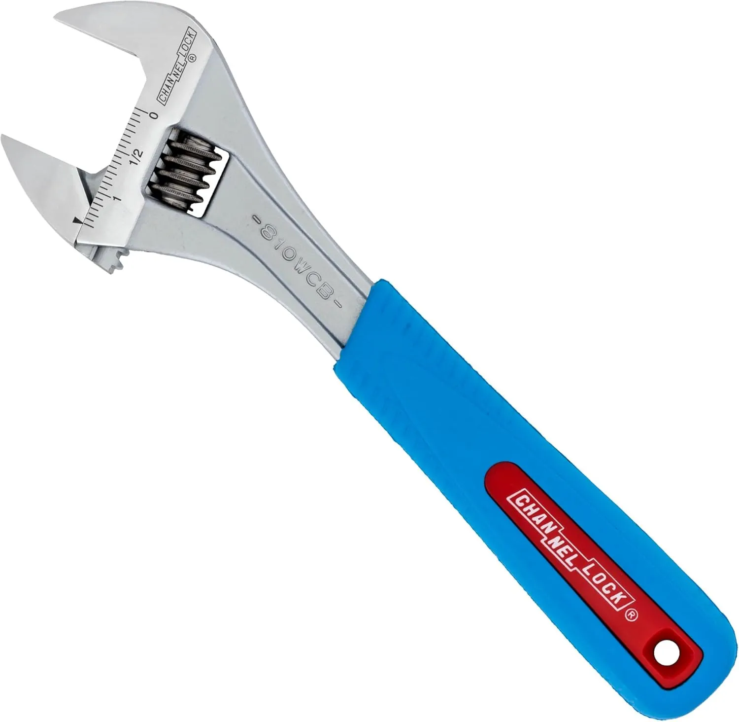 Adjustable Wrench, 10 in., Chrome, Cushion