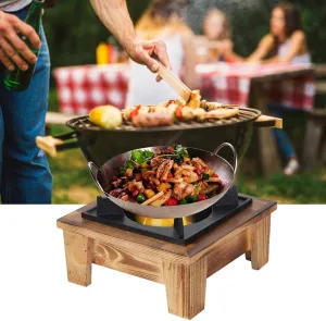 Alcohol Stove, Barbecue Alcohol Oven, Japanese Alcohol Wood Stove, Portable Stove Furnace Oven BBQ Grill Cooking Utensil for Restaurant, Hotel, Family, Outdoor Picnic