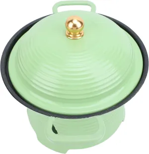 Alcohol Stove Hot Pot Cooker, Liquid Stove Hot Pot Versatile Compact Easy To for Camping (Shallow)