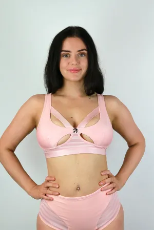 Alexis Butterfly Bralette – BABY PINK