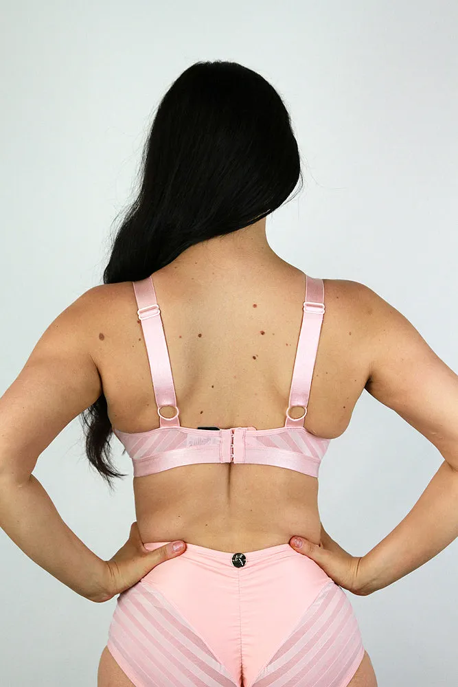 Alexis Butterfly Bralette – BABY PINK