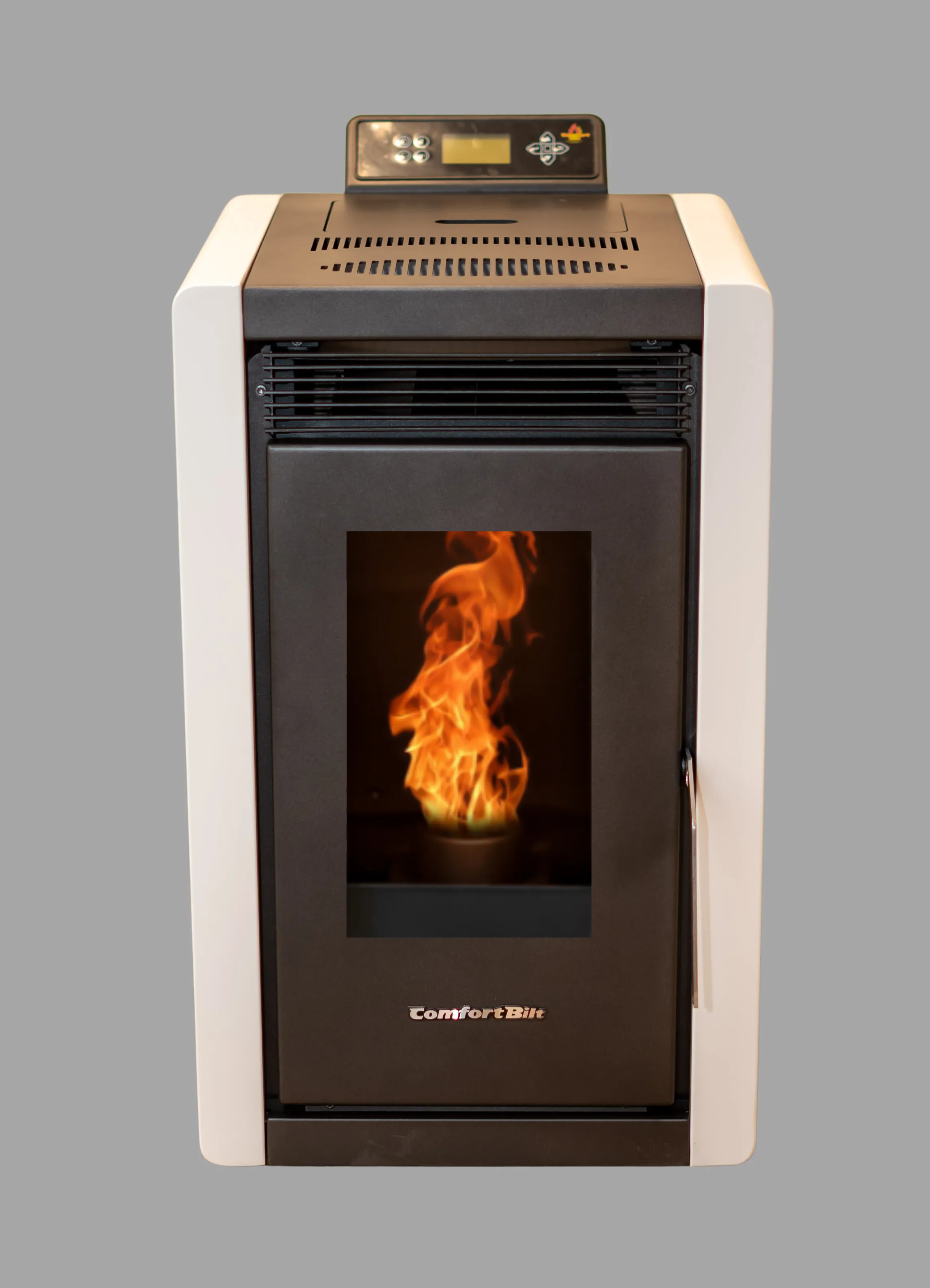 Alpine by ComfortBilt HP40 - Compact Small Pellet Stove In White